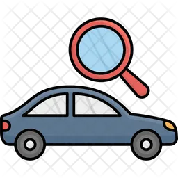 Searching Car  Icon
