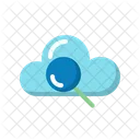 Search Cloud Computing Icon