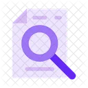 Searching Document File Document Icon