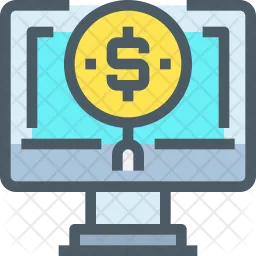 Searching for money  Icon