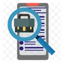 Searching Employment Chances Icon
