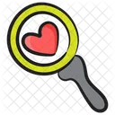 Searching Love Finding Love Exploring Love Icon
