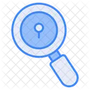 Searching Security Magnifying Glass Data Icon