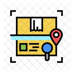 Searching Shipping Location  Icon