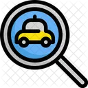 Search Taxi Service Icon