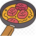 Searing Pan Meat Icon