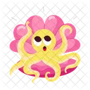 Seashell Octopus  Icon