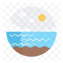 Seashore Seaside Beach Icon