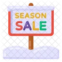 Sale Signboard Sale Board Season Sale Roadboard Icon