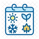 Seasonal cycle  Icon