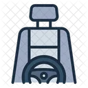 Seat Driver Chair Icon