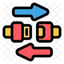Seat Belt Safety Safe Icon