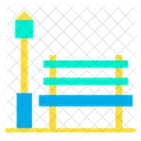Bench Waiting Area Waiting Bench Icon