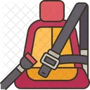 Seatbelt Passenger Buckle Icon