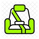 Seatbelt Safety Car Icon