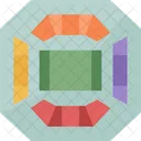 Seats Stadium Arena Icon