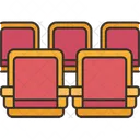 Seats Audience Hall Icon