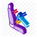 Cleaning Seats Car Icon