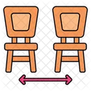 Seats Distance  Icon