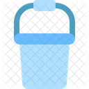 Seau Conteneur Plastique Icône