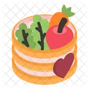 Seau à fruits  Icône