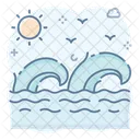 Seaview Seaside Ocean Icon