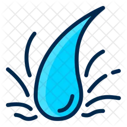 Seawater drop  Icon