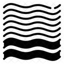 Seawater Ocean Waves Icon