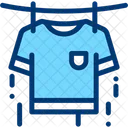 Secado de camisetas  Icono