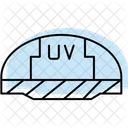 Uv Secador Unha Ícone