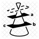 Sección cónica  Icono