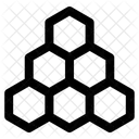 Sechseckig  Symbol