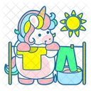 Unicornio Cavalo Magia Ícone