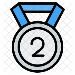 Second Medal  Icon