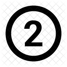 Second number Icon