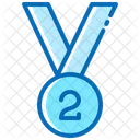 Second Place Medal  Icon