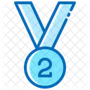Second Place Medal  Icon