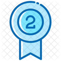 Second Place Ribbon  Icon
