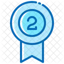 Second Place Ribbon  Icon