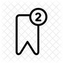 Secondary Bookmark Icon
