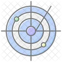 Icone Couleur Lineaire Relief De Guerre Icon