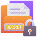 Politics Voting Secret Lock Icon