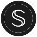 Secret Scrt Logo Cryptocurrency Crypto Coins Icon