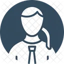 Secretary Amanuensis Assistant Icon