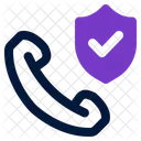Secure Call Phone Icon
