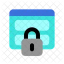 Secure Login Website Icon