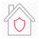Secure Shield House Icon