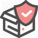 Secure Donation Shield Icon