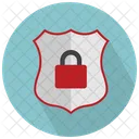 Shield With Padlock Icon