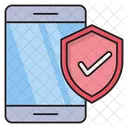 Secure Protection Mobile Icon